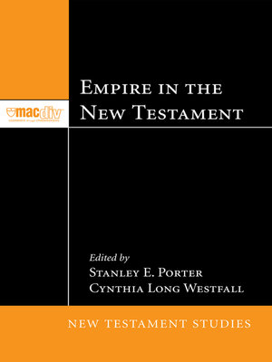 cover image of Empire in the New Testament